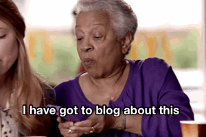 i have got to blog about this