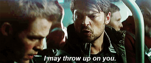 i may throw up on you