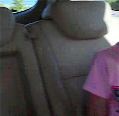 little girl with no expression